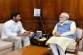 A file photo of AP CM YS Jagan Mohan Reddy meeting the Prime Minister Narendra Modi - Sakshi Post