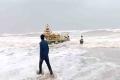 Cyclone Asani Effect: Gold coloured Chariot Floats Into Sunnapalli Sea Harbour in Srikakulam District - Sakshi Post