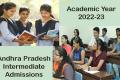 AP inter board admission process  for AY 2022-23, classes to begin from July 1 - Sakshi Post
