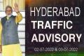 PM Modi to visit Hyderabad on July 2-4, check traffic advisory  - Sakshi Post