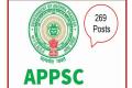 APPSC Notifications For 269 Posts - Sakshi Post
