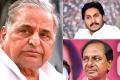 CMs of Telugu States Condole Mulayam Singh Yadav's Demise - Sakshi Post