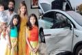 Rambha meets with a car accident, daughter Sasha hospitalised for treatment - Sakshi Post