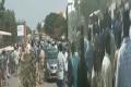 Youth Attack TRS MLA Rasamayi Balakishan Convoy at Ganneruvaram - Sakshi Post