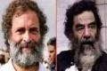 Congress leader Rahul Gandhi (L), Saddam Hussein, deposed president of Iraq (R)  - Sakshi Post