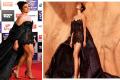 Rashmika Mandanna Trolled As Urfi For Wearing Bold Black Dress At Awards Night - Sakshi Post