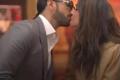  Ranveer gives a soft kiss on Deepika's lips during her TIME magazine interview  - Sakshi Post