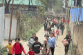 People fleeing their homes in violence-hit Manipur (Source: Twitter)  - Sakshi Post