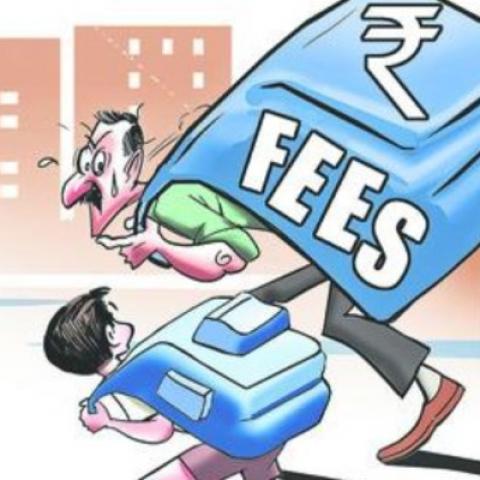 School managements are forcibly collecting the feeTelangana: Parents Rue as Schools Collect Full Academic Year Fee, Delinquency Fee - Vimarsana News