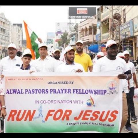 Hyderabad : Run for Jesus Rally to Commence at 6 am on April 8 - Vimarsana News