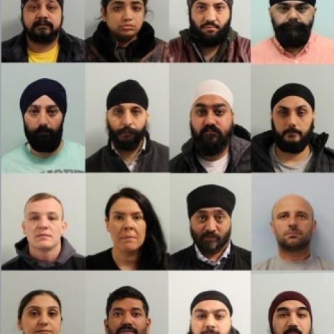 Indian-origin men, women convicted of money laundering in UK 12 Indian-origin men, women convicted of money laundering in UK - Vimarsana News