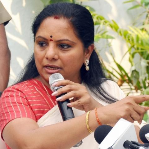 BRS MLC Kavitha Urges Karnataka Voters to Reject Hatred - Vimarsana News