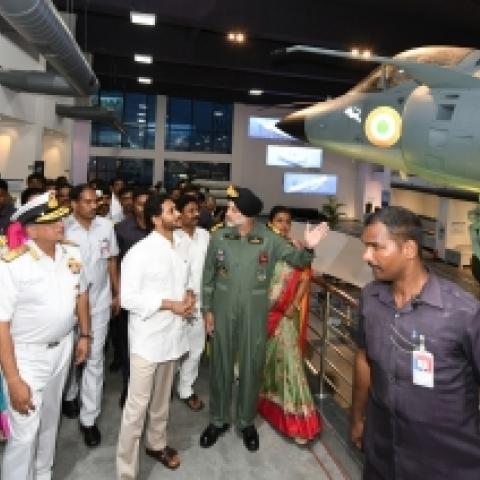 Sea Harrier Museum inaugurated on Vizag beach - Vimarsana News