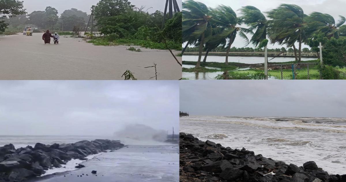 Cyclone Montha Strikes Andhra Pradesh Coast, Triggers Heavy Rainfall ...