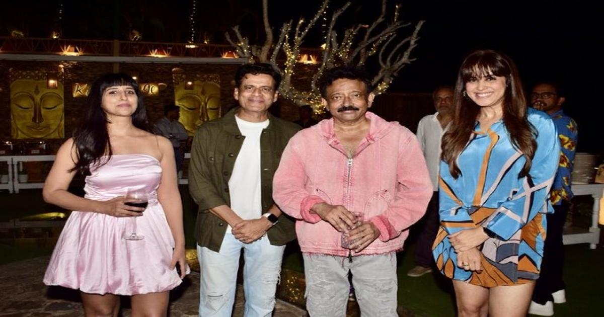 Celebs at RGV Birthday Bash: Viral Photos | Ram Gopal Varma, RGV, RGV ...