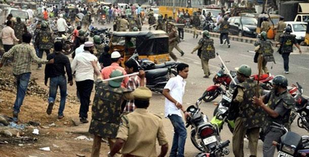 Asaduddin&#039;s arrest sparks tension, shutdown in Hyderabad - Sakshi Post