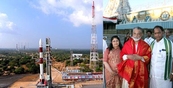 ISRO chief offers prayers in Tirumala - Sakshi Post