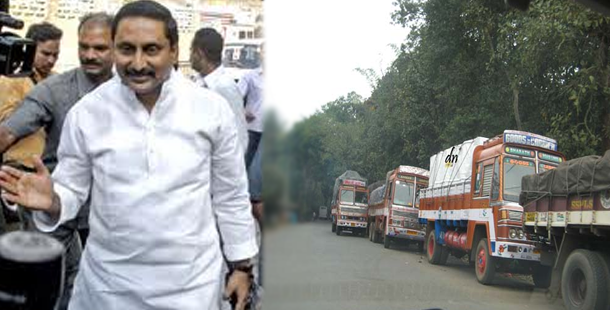 CM&#039;s district tour costs lorry drivers dear - Sakshi Post