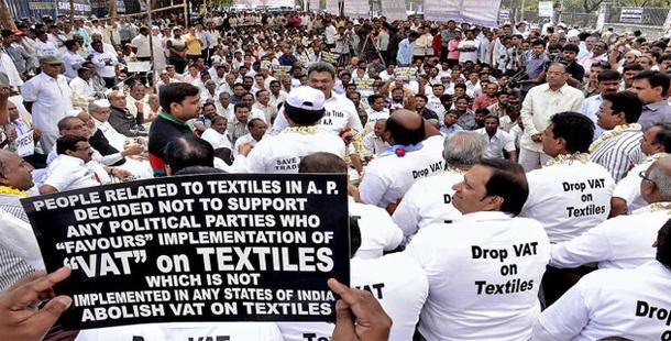 U-turn by Govt on Vat on textiles - Sakshi Post