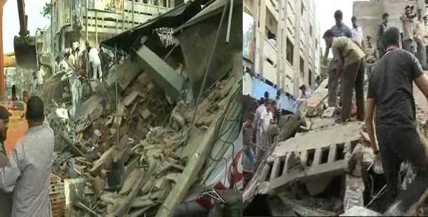 City Light Hotel collapse: 15 feared dead - Sakshi Post
