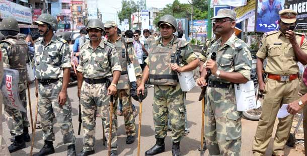 Ananathapuram tense over Telangana, security tightened - Sakshi Post