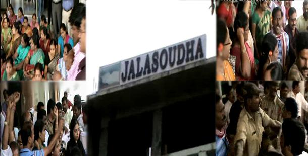 High voltage drama at Jalasoudha, agitators in police custody - Sakshi Post