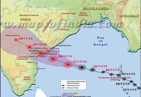 Cyclone &#039;Lehar&#039; weakens, but Govt remains alert - Sakshi Post