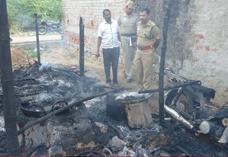 Four of family killed in fire mishap in Medak - Sakshi Post