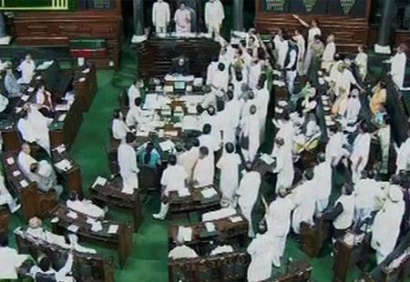 Second day of Parliament washed out over Telangana - Sakshi Post