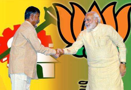 Sorry! The BJP-TDP alliance continues - Sakshi Post