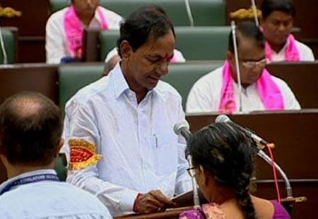 KCR enters Assembly after 10 years - Sakshi Post