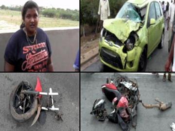 Rash-driving girl rams into bikes, 3 killed - Sakshi Post