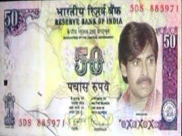 Pawan Kalyan booked for his image on Rs 50 note - Sakshi Post