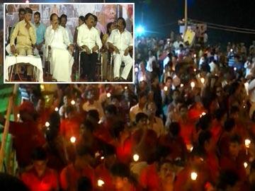 Candles rally conducted in Visakhapatnam - Sakshi Post