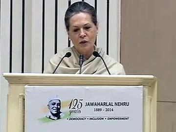 There could be no India minus secularism: Sonia recalls Nehru - Sakshi Post