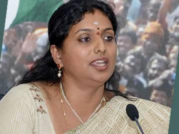 Roja takes on TDP over anti-Jagan innuendo - Sakshi Post