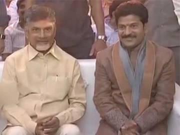 Revanth sits besides Boss at daughter’s engagement - Sakshi Post