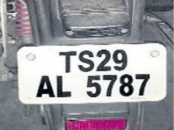 TS govt wants all vehicle number plates to be changed - Sakshi Post