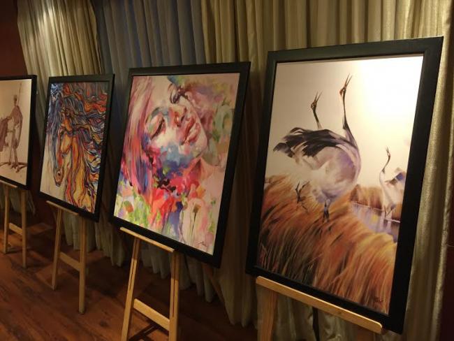 KTR inaugurates painting exhibition - Sakshi Post