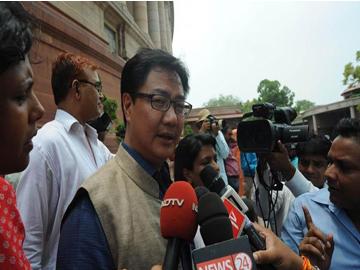 Centre can&#039;t be blamed for law &amp; order in states: Rijiju - Sakshi Post