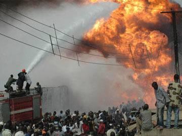 Gas tanker truck fire kills more than 100 people in Nigeria Gas tanker truck fire kills more than 100 people in Nigeria - Sakshi Post