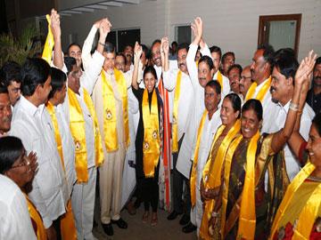 Five YSR Congress Legislators Join TDP in Andhra Pradesh - Sakshi Post