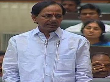 Telangana CM Makes Power-Point Presentation in Assembly - Sakshi Post