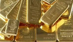 Gold in the global markets on Monday was trading one percent higher in early trade around $1325 per ounce. - Sakshi Post