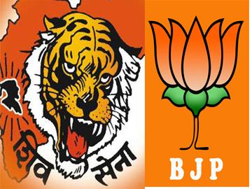 Shiv Sena threatens BJP of Mumbai city corporation and local body polls across Maharashtra after its senior ally failed to get any berth in Tuesday’s Union Cabinet expansion. - Sakshi Post