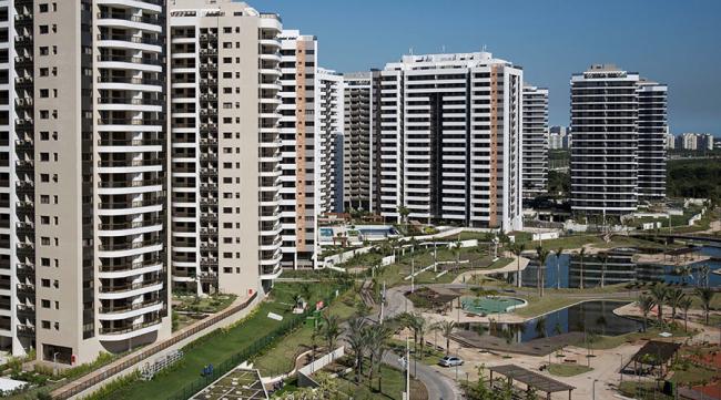 The village consists of 31 apartment buildings with 3,604 apartments, which will be home to more than 17,000 athletes and team officials - Sakshi Post