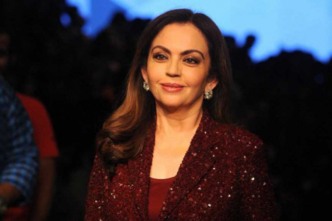 Government will provide ‘Y’ category security cover for Nita Ambani Government will provide ‘Y’ category security cover for Nita Ambani - Sakshi Post