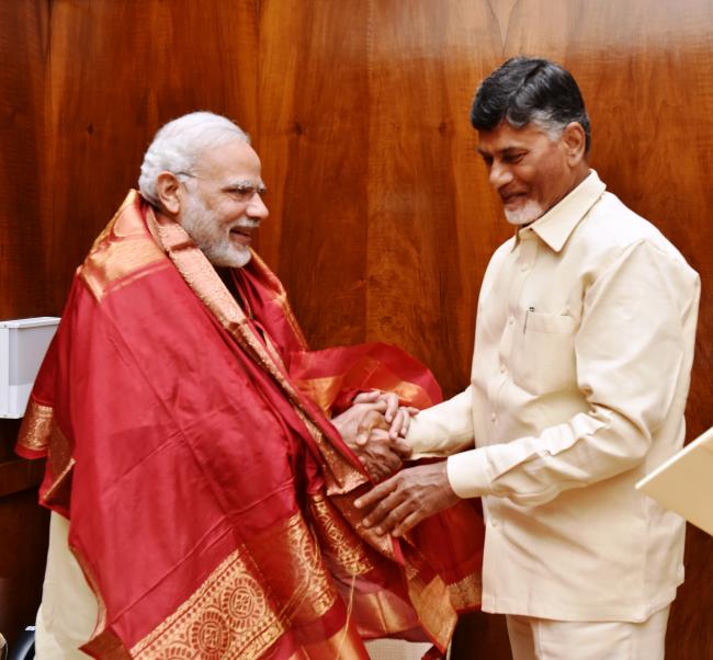 AP Chief Minister Chandrababu Naidu has urged the Prime Minister to act fast on a special status for Andhra Pradesh, which suffered on the developmental front after the bifurcation in 2014. - Sakshi Post
