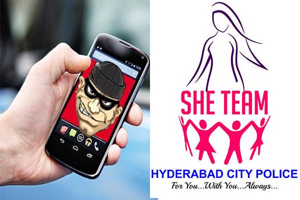 Cyberabad East Commisionerate is now concentrating to curb obscene phone calls and texting from eve-teasers in the city. - Sakshi Post
