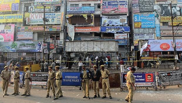 Hyderabad city police imposed prohibitory orders that ban public meetings and processions from August 13 to 19. - Sakshi Post